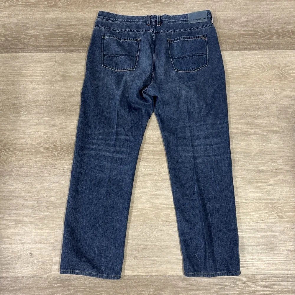 Tommy Bahama Blue Standard‎ Straight Leg Denim Jeans Men's 40x32
